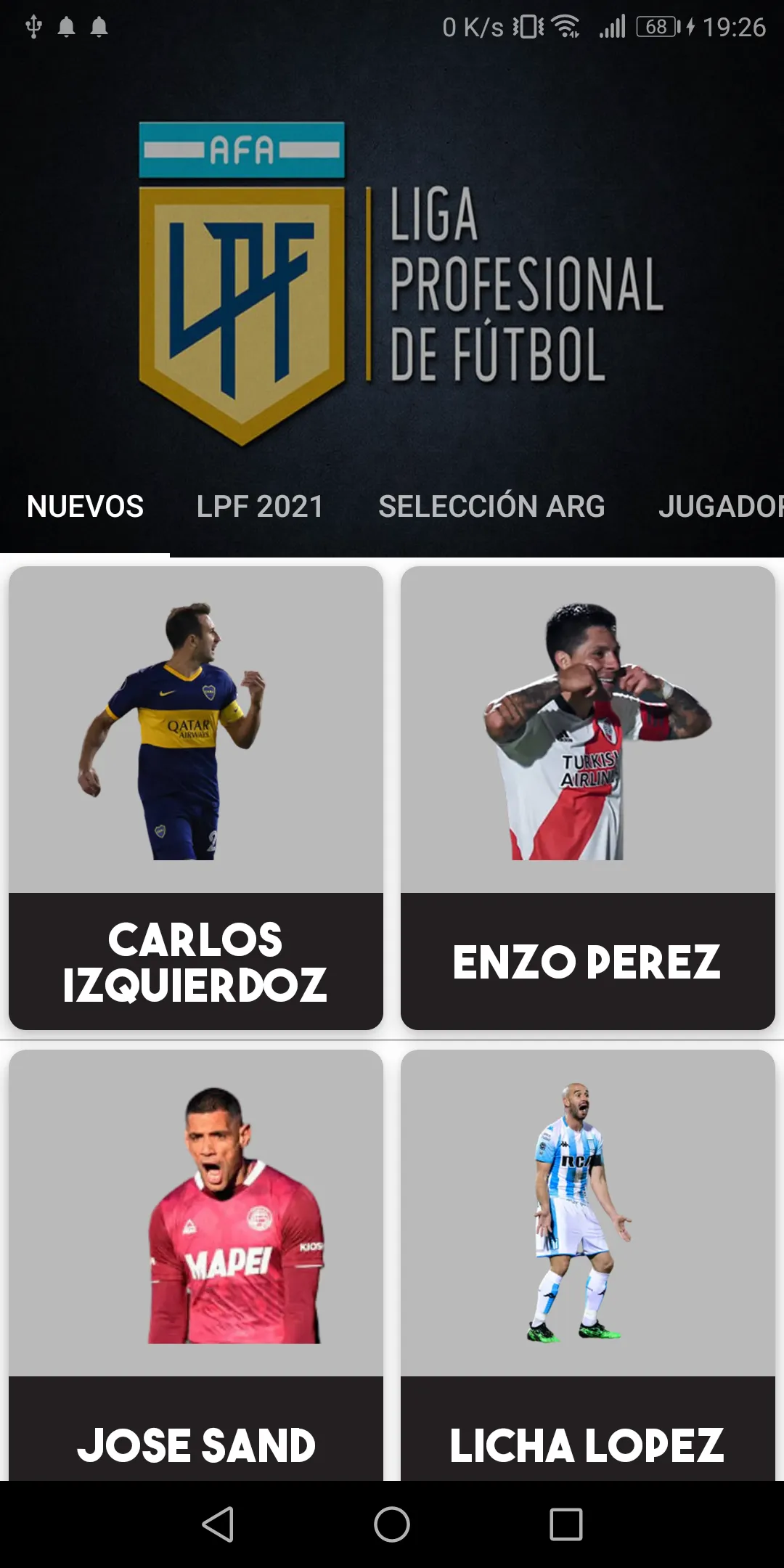 Stickers de Fútbol Argentino | Indus Appstore | Screenshot