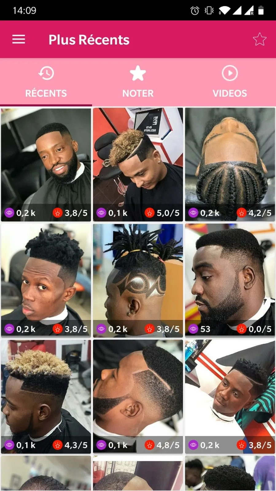 AfroBarber: men afro hairstyle | Indus Appstore | Screenshot