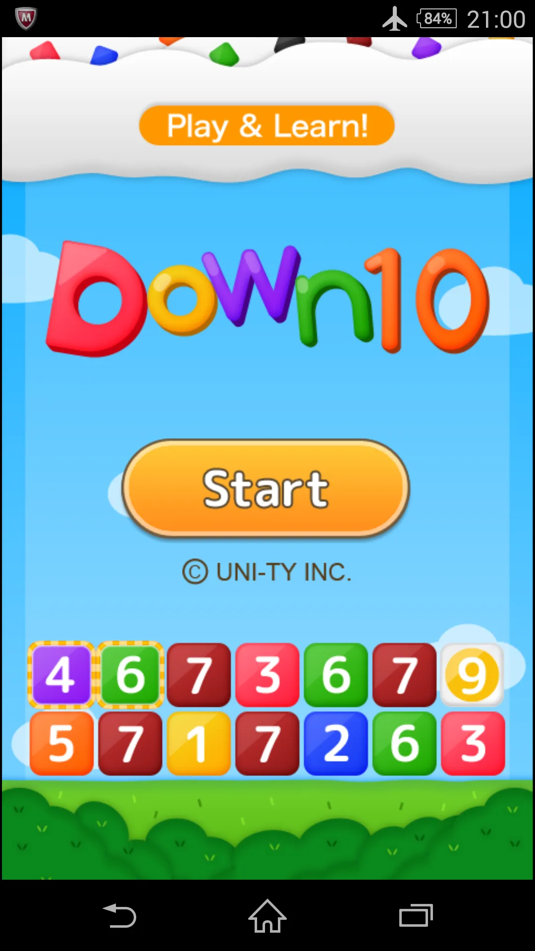 Down10 (Play & Learn! Series) | Indus Appstore | Screenshot