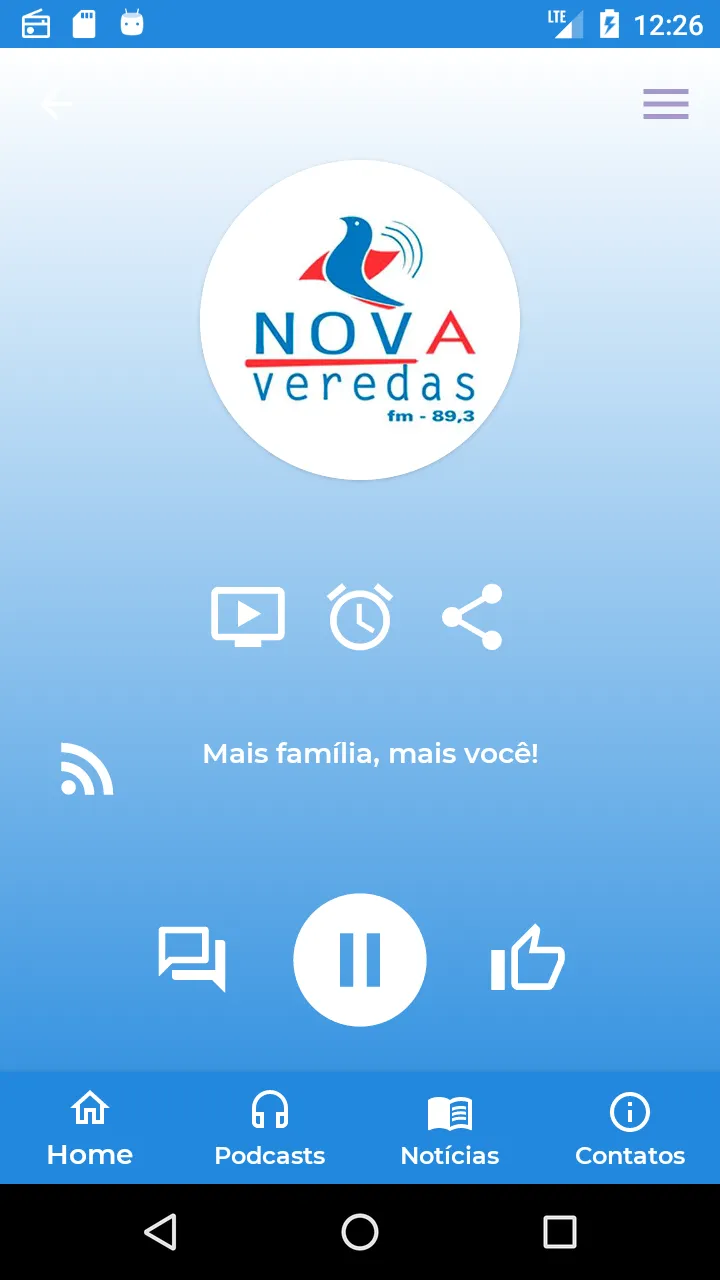 Rádio Nova Veredas FM | Indus Appstore | Screenshot