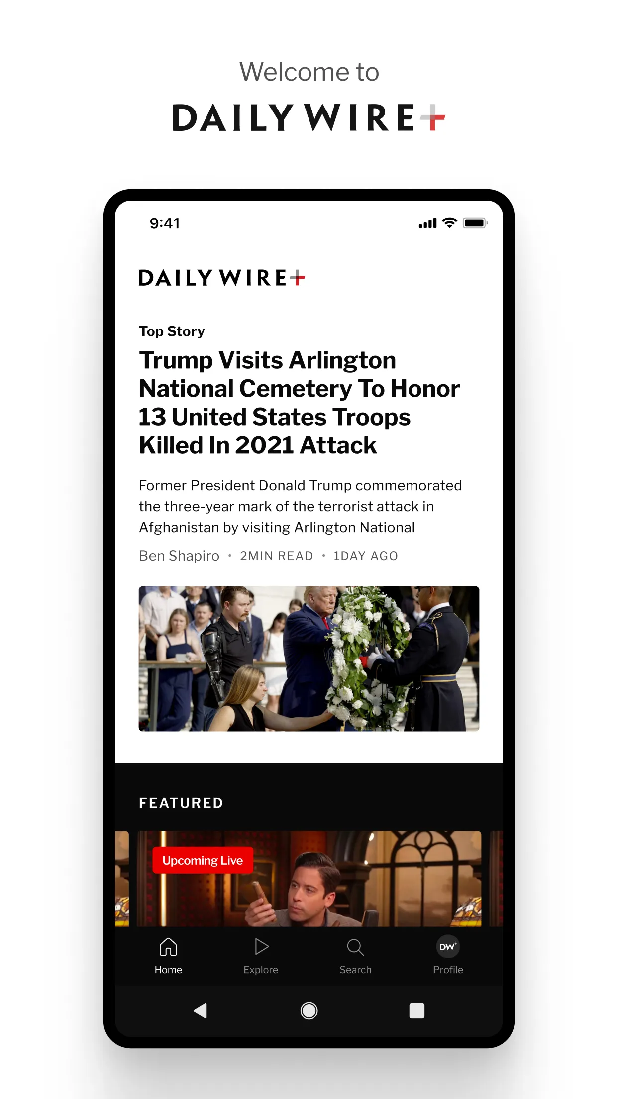 DailyWire+ | Indus Appstore | Screenshot