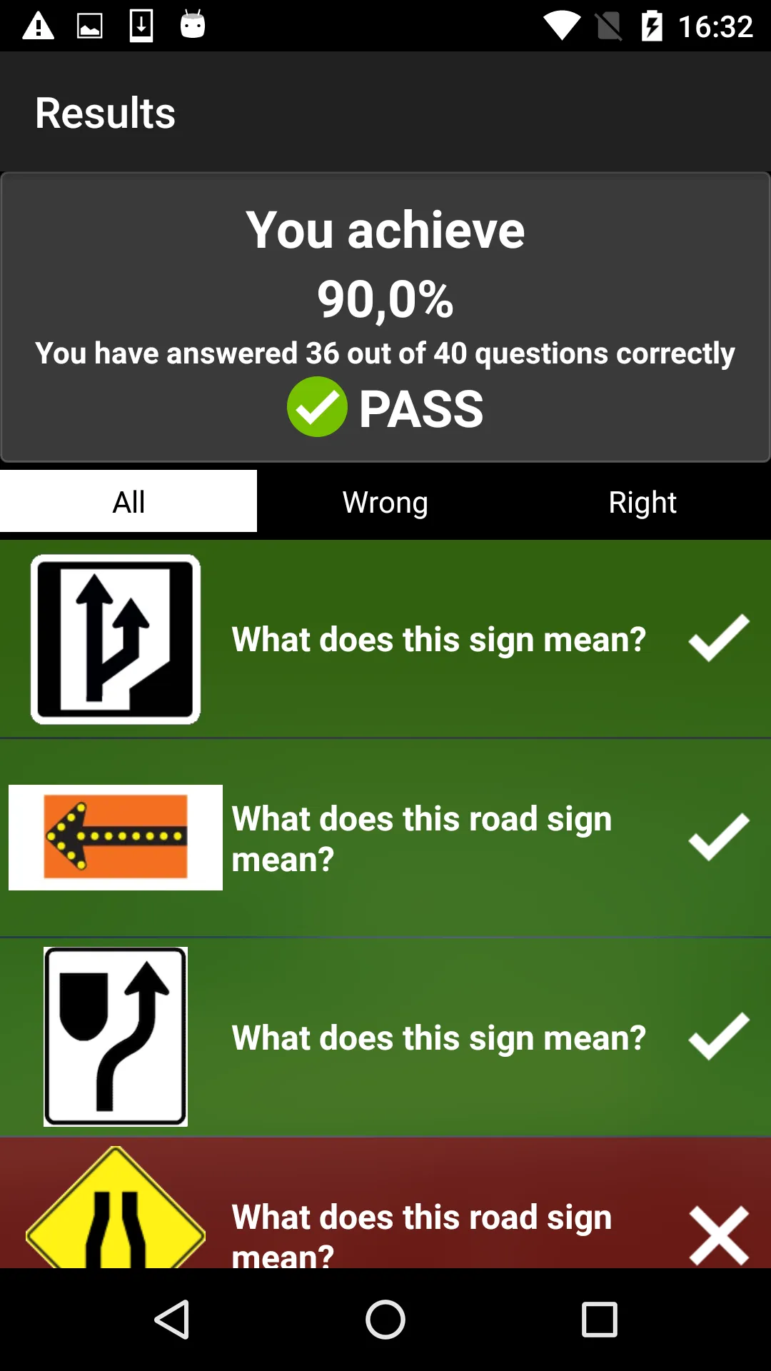 Ontario G1 Practice Test | Indus Appstore | Screenshot