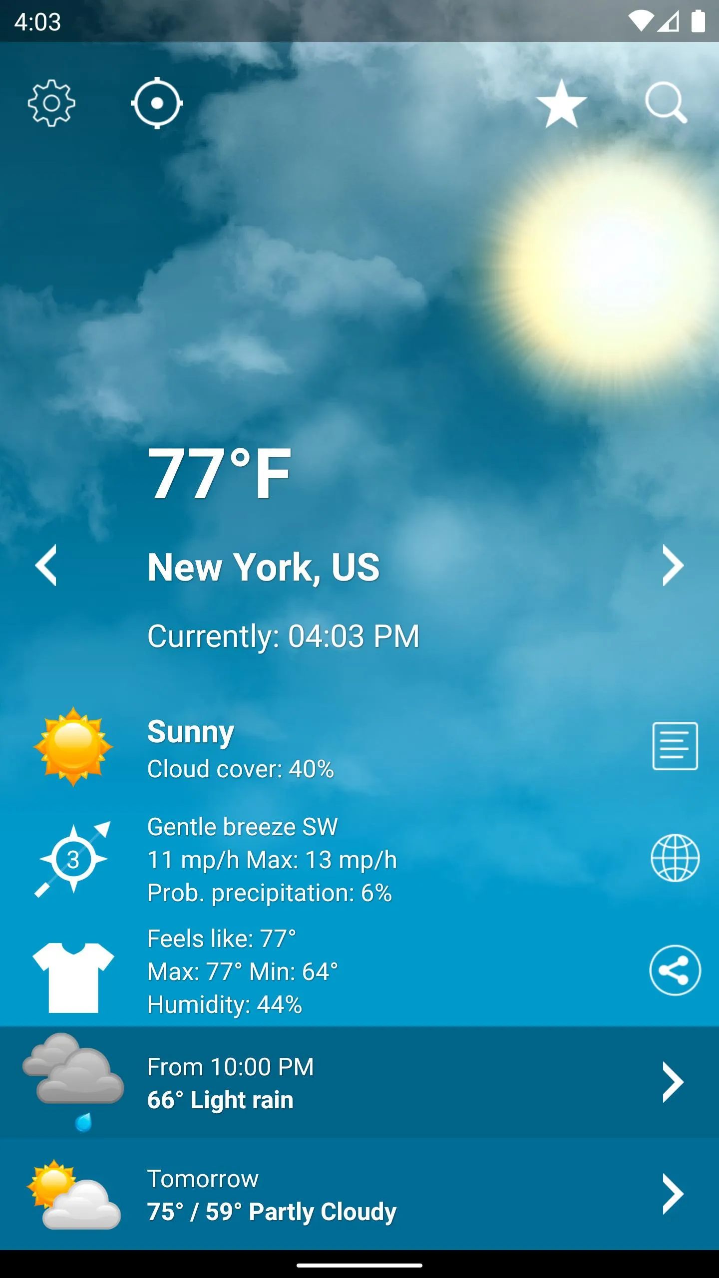 Weather XL PRO | Indus Appstore | Screenshot