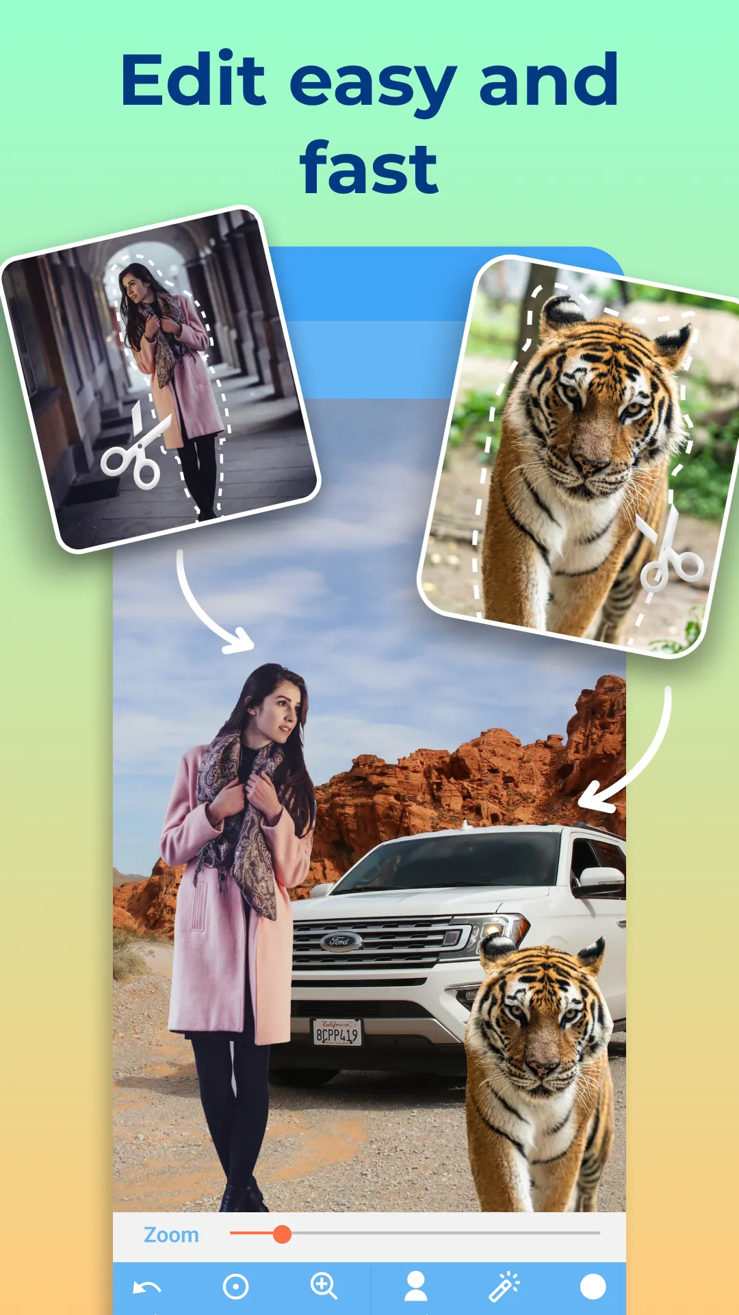 Cut and Paste Photos | Indus Appstore | Screenshot