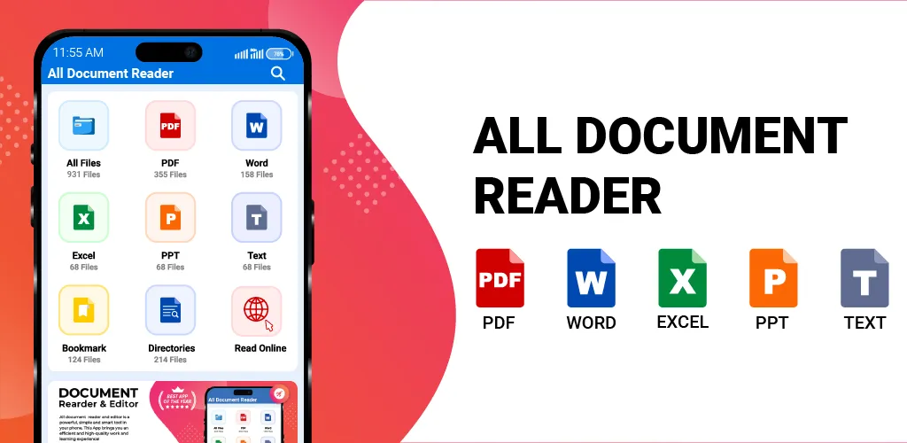 All Document Reader: PDF & DOC | Indus Appstore | Screenshot