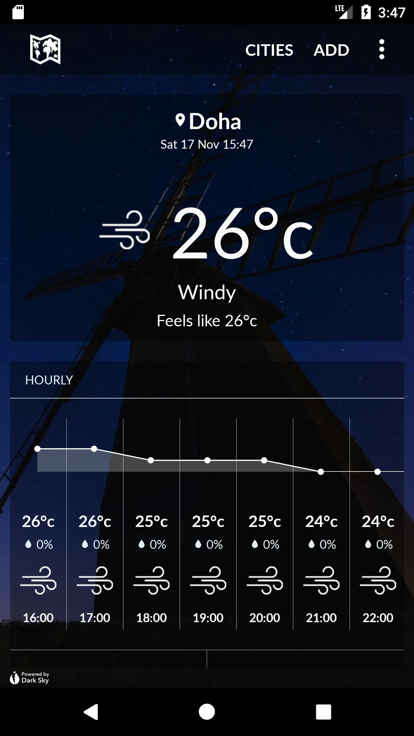 Qatar Weather | Indus Appstore | Screenshot