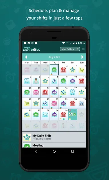 Shift Work Calendar | Indus Appstore | Screenshot