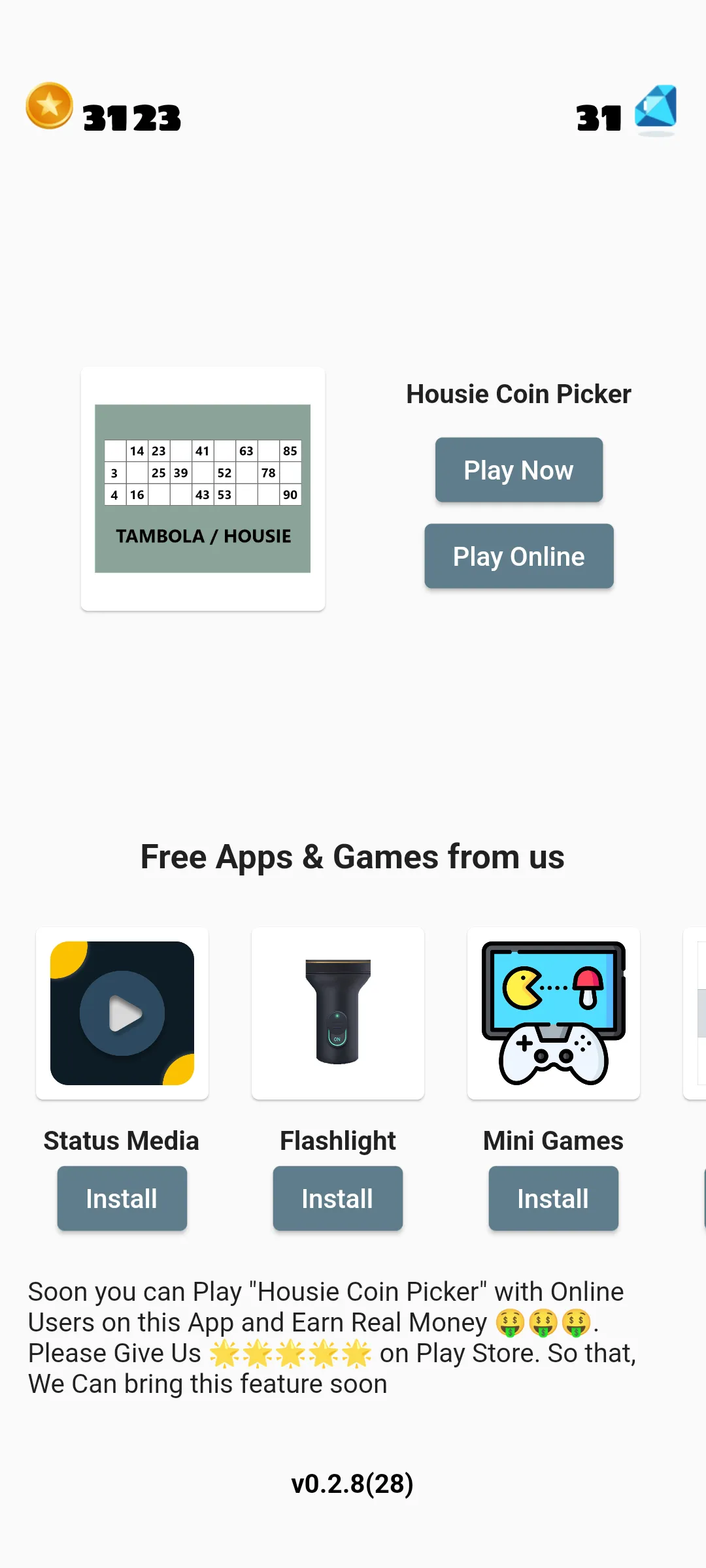 Tambola Housie Coin Picker | Indus Appstore | Screenshot