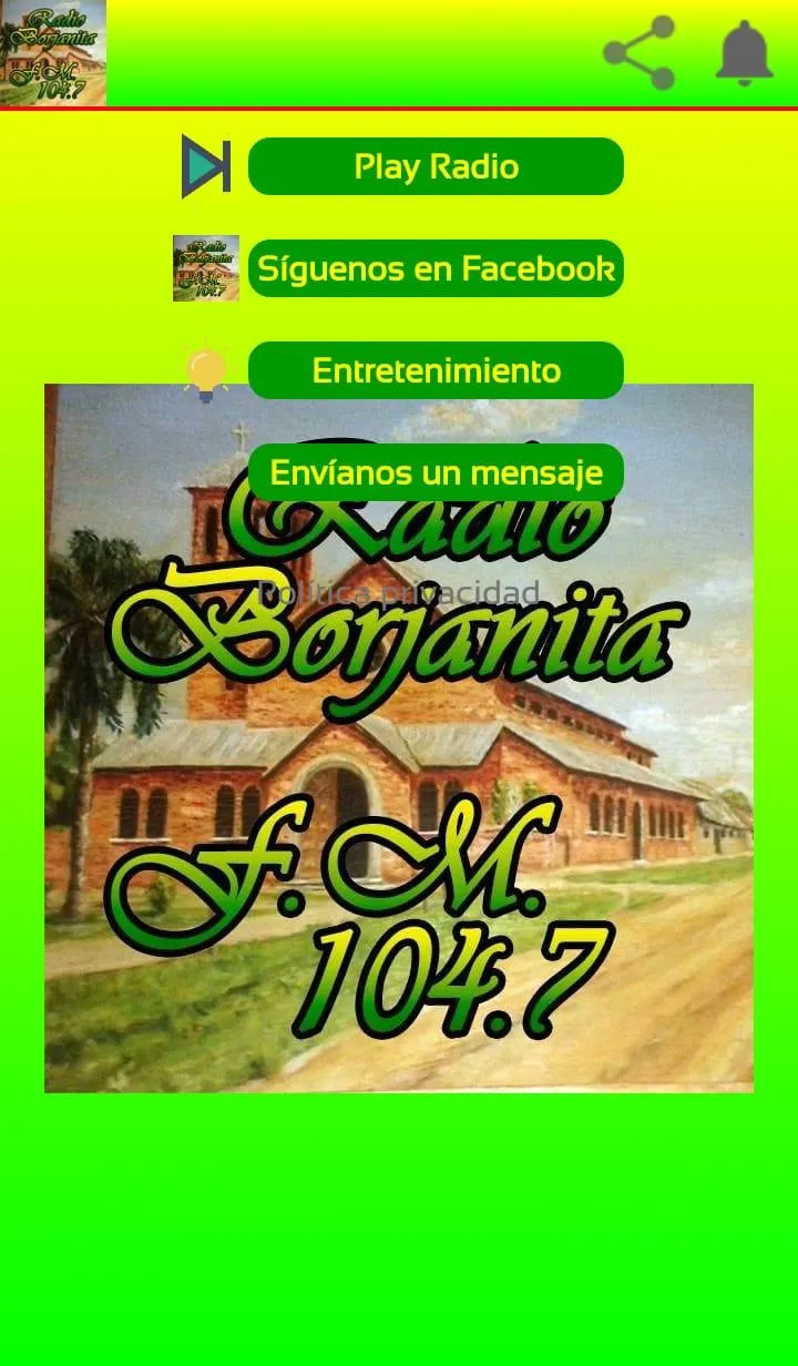 Radio Borjanita FM 104.7 | Indus Appstore | Screenshot