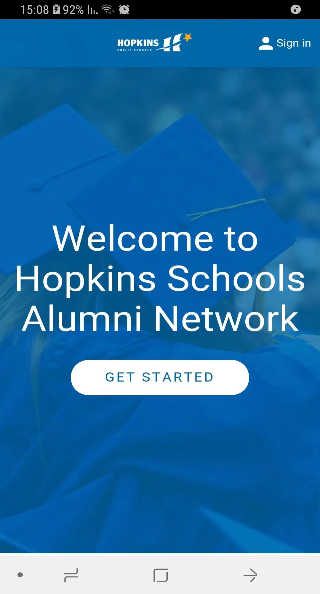 Hopkins Schools Alumni Network | Indus Appstore | Screenshot