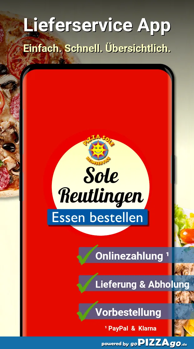 Pizza Sole Reutlingen | Indus Appstore | Screenshot