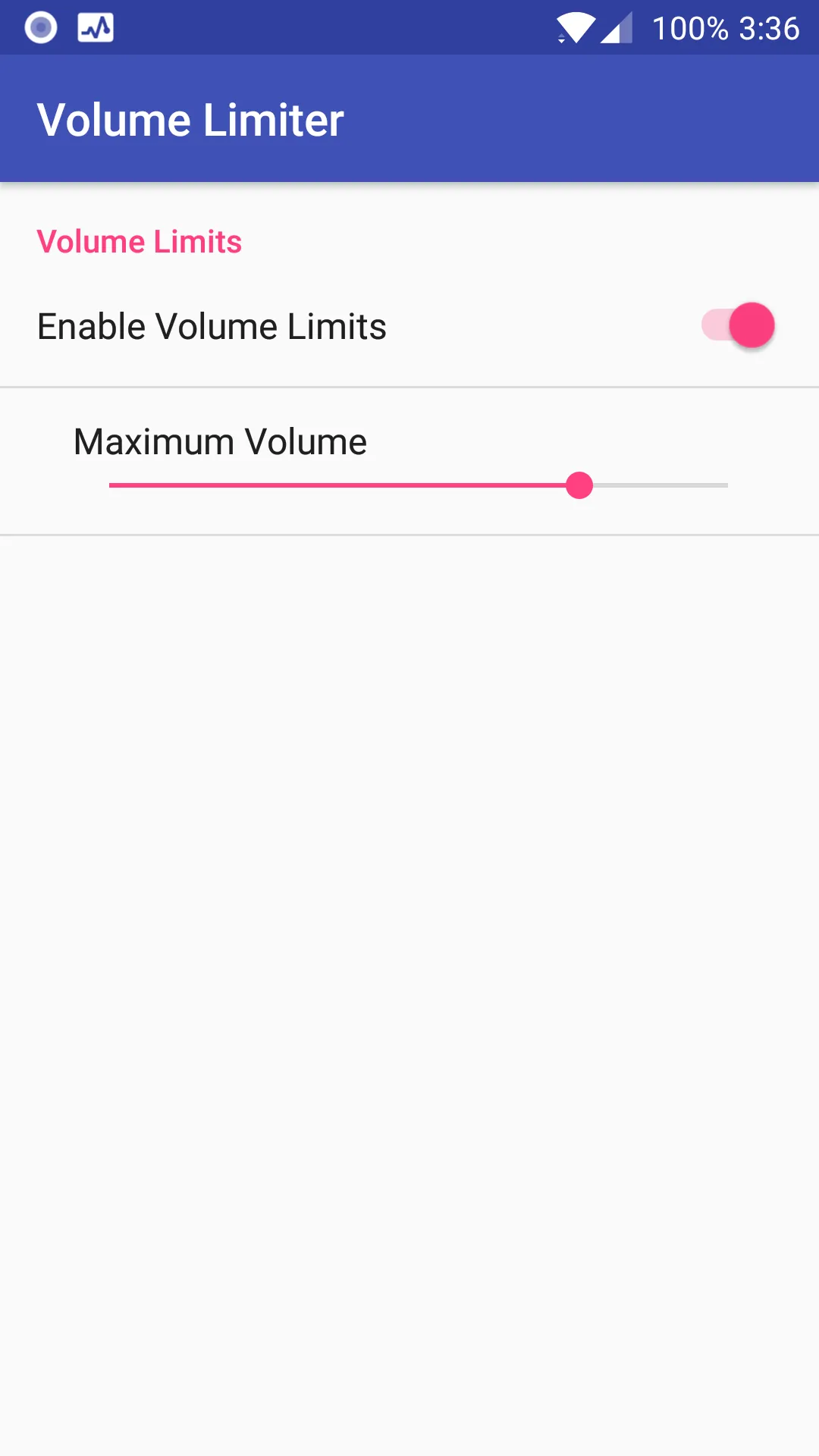 Volume Limiter | Indus Appstore | Screenshot