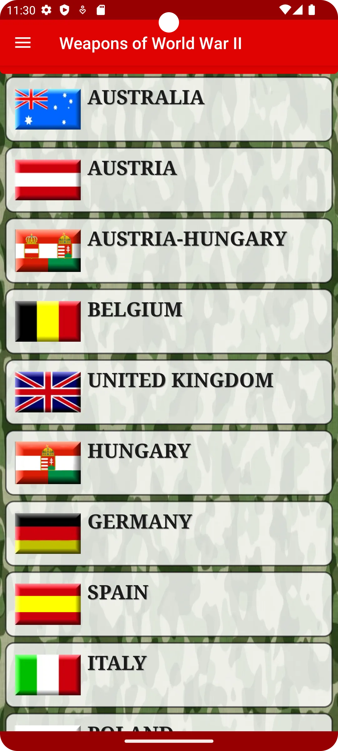 Weapons of World War II | Indus Appstore | Screenshot