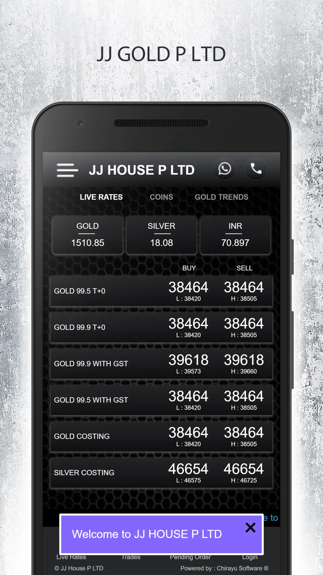 JJ Gold House | Indus Appstore | Screenshot