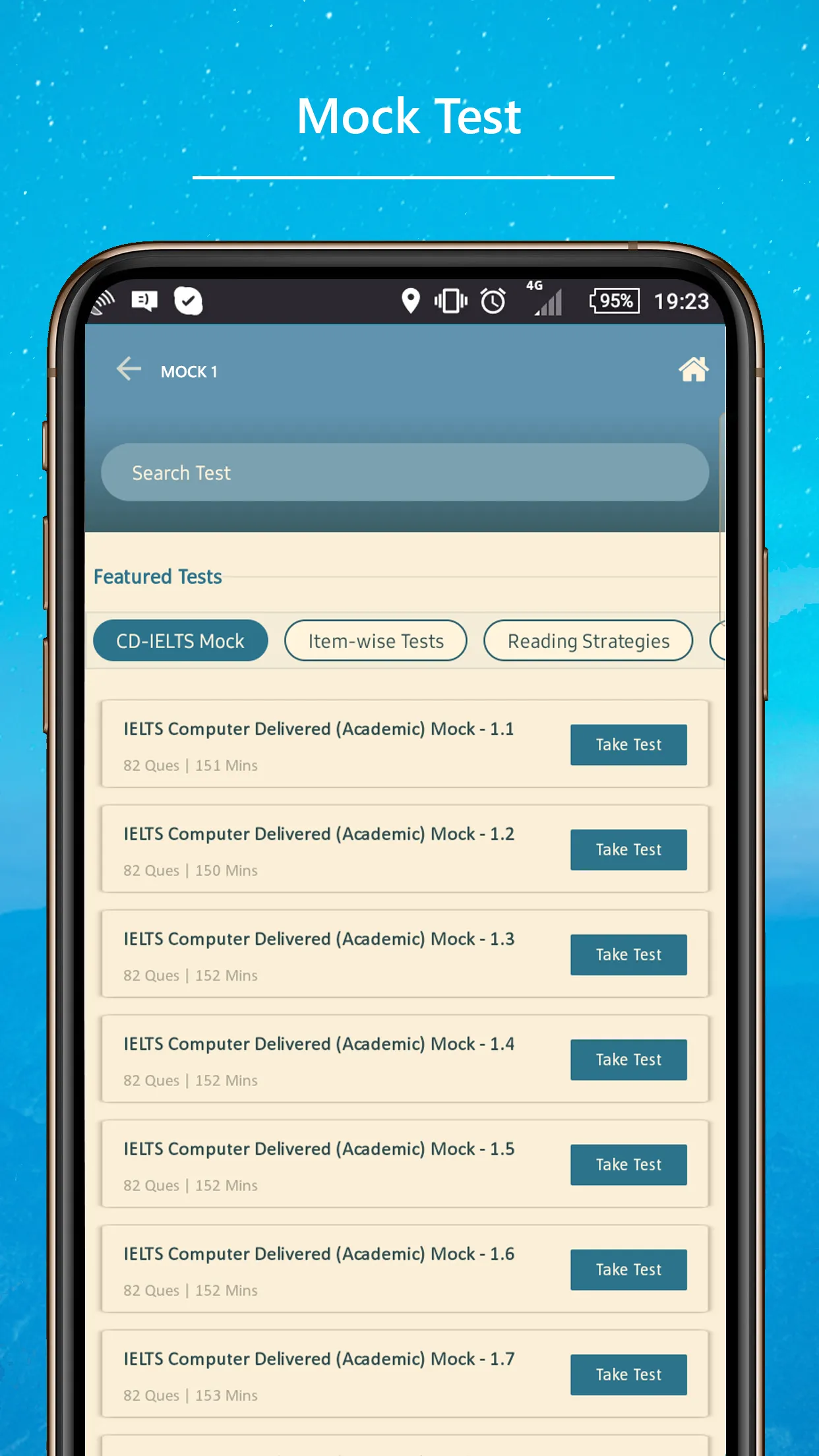 TCY GRE Prep | Indus Appstore | Screenshot