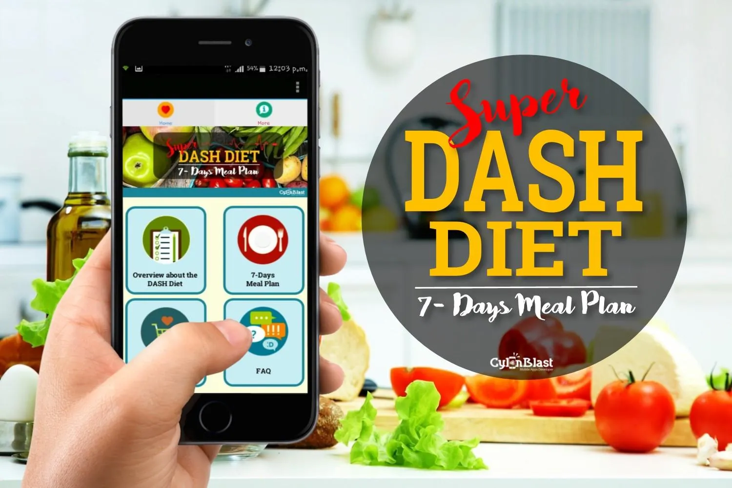 SUPER DASH DIET MEAL PLAN | Indus Appstore | Screenshot