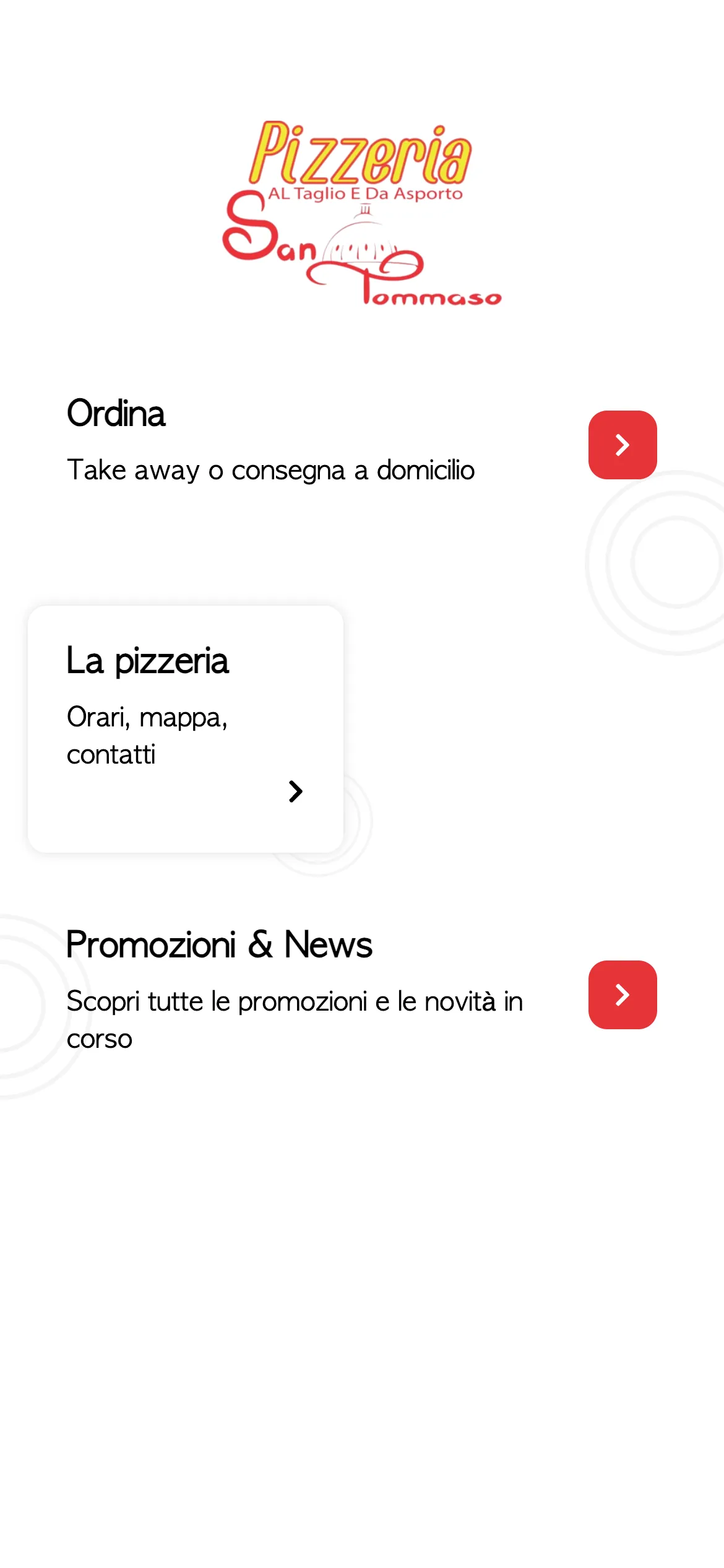 Pizzeria San Tommaso | Indus Appstore | Screenshot