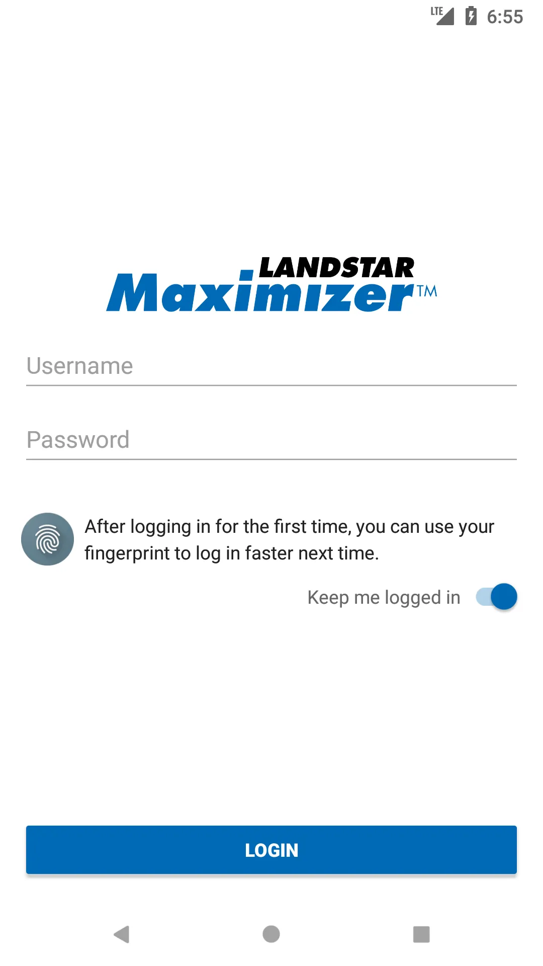 Landstar Maximizer™ app - Just | Indus Appstore | Screenshot