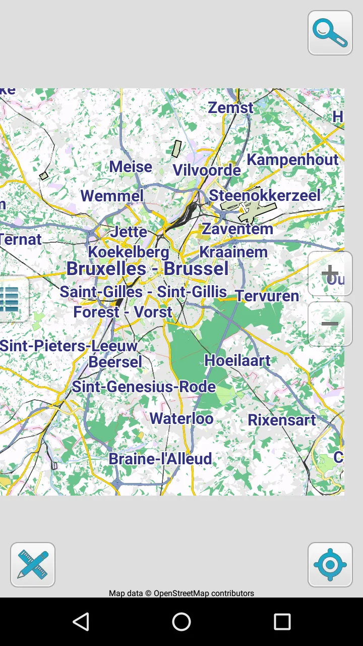 Map of Brussels offline | Indus Appstore | Screenshot