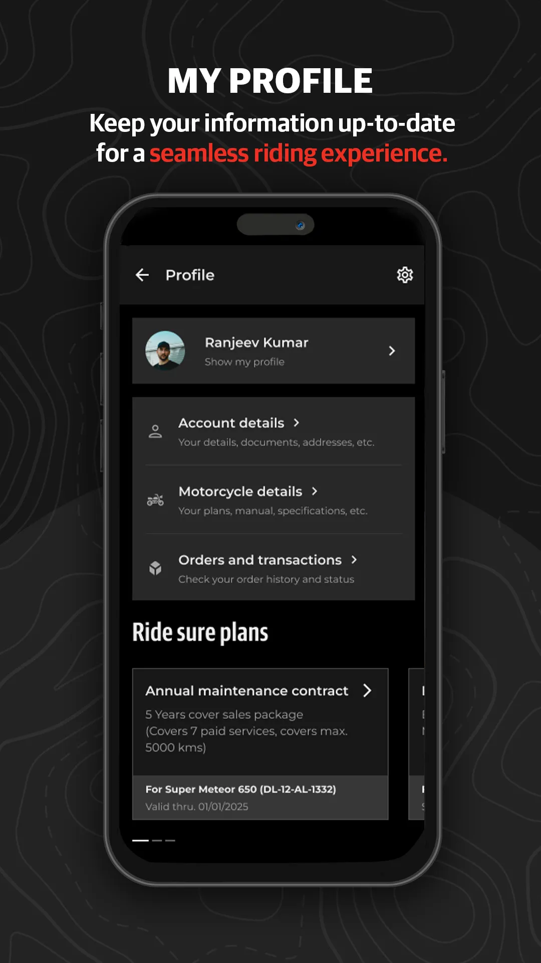 Royal Enfield App | Indus Appstore | Screenshot