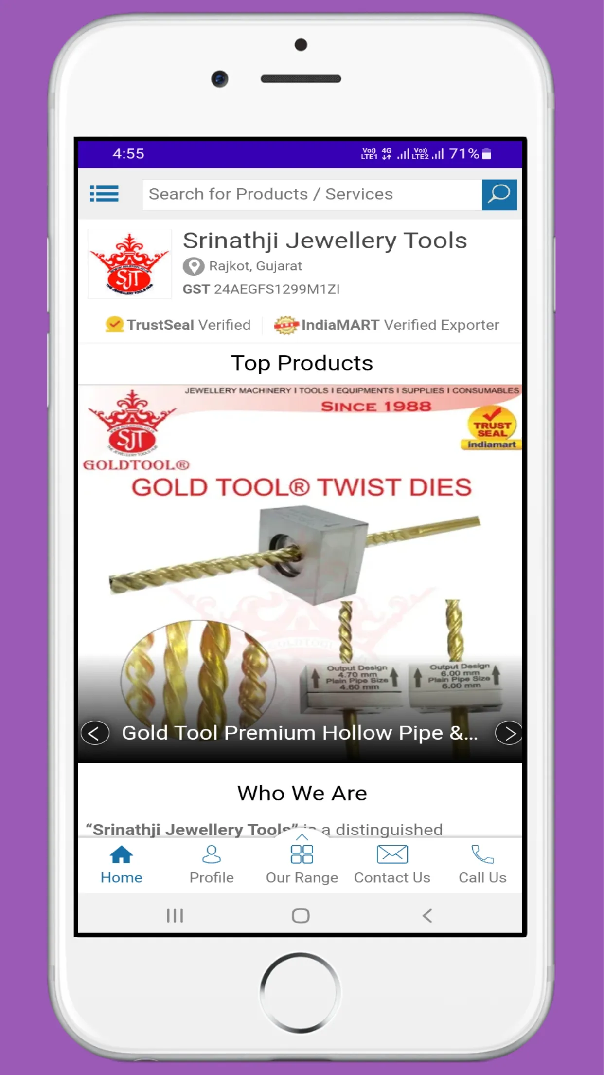 Jewellery Machinery | Indus Appstore | Screenshot