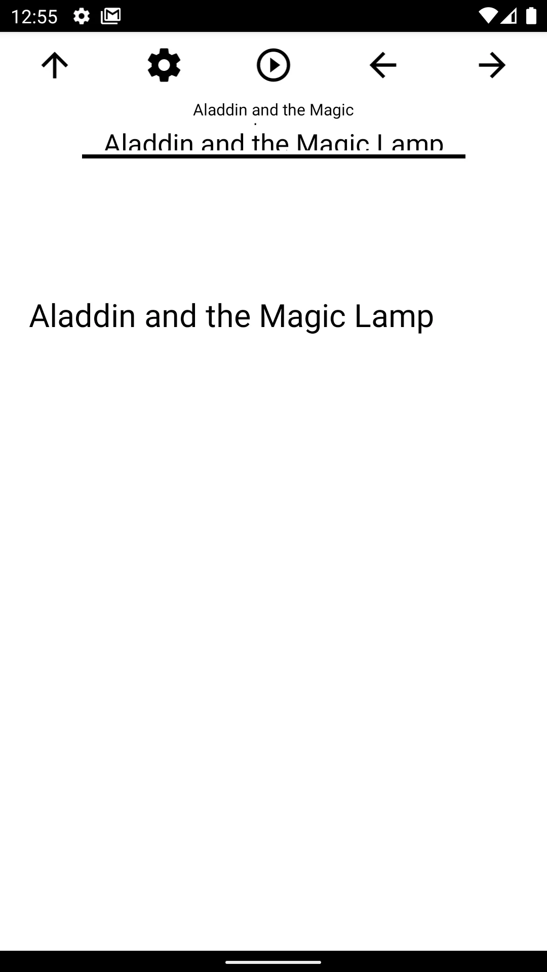 Book, Aladdin and the Magic La | Indus Appstore | Screenshot