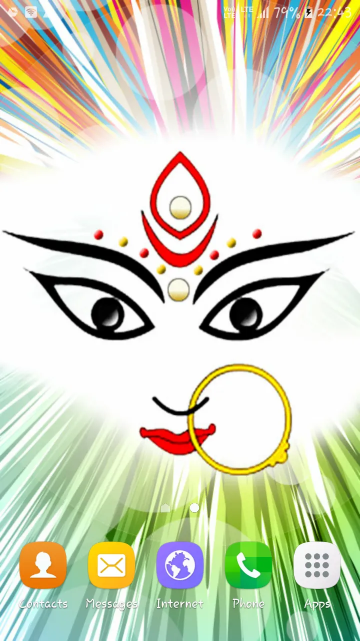 Durga Mata Live Wallpaper | Indus Appstore | Screenshot