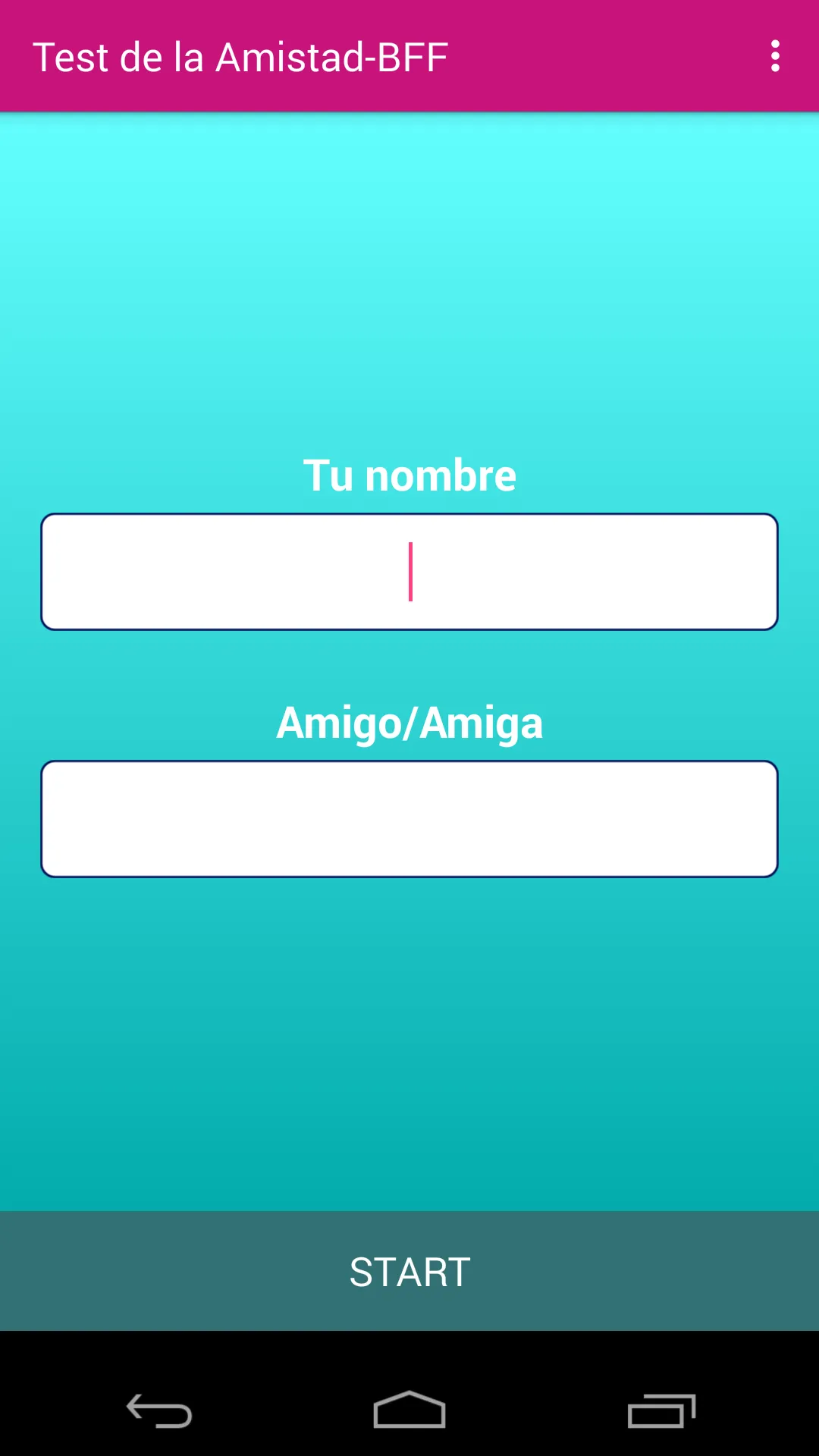 Test de la amistad | Indus Appstore | Screenshot