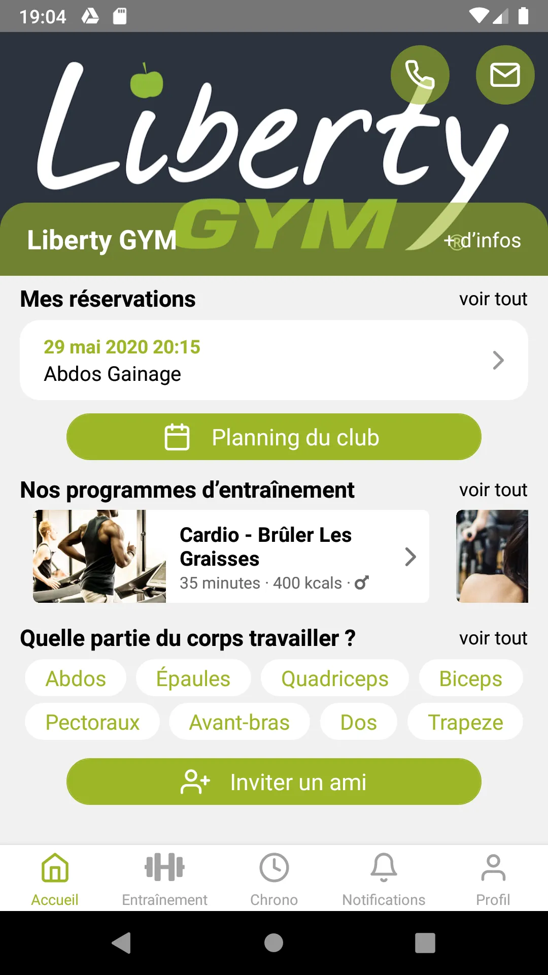 Liberty GYM France | Indus Appstore | Screenshot