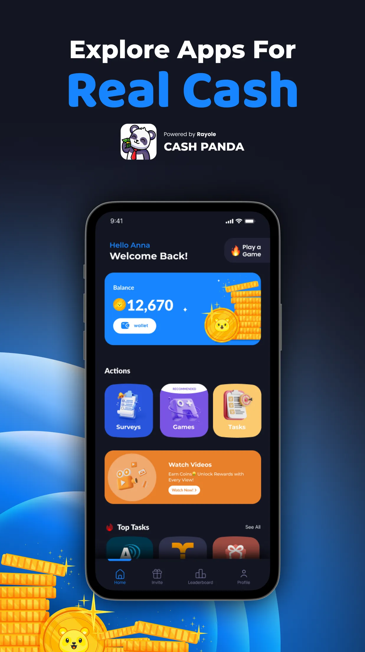 Cash Panda - Get Rewards | Indus Appstore | Screenshot