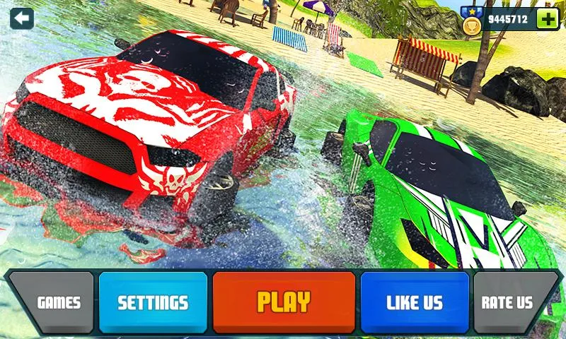 Floating Water Surfer Car Driv | Indus Appstore | Screenshot