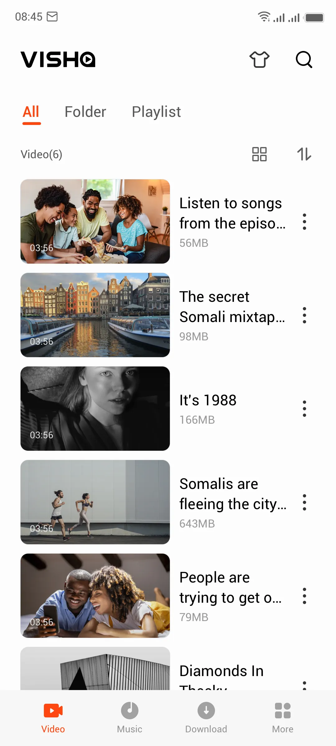 Visha-Video Player All Formats | Indus Appstore | Screenshot