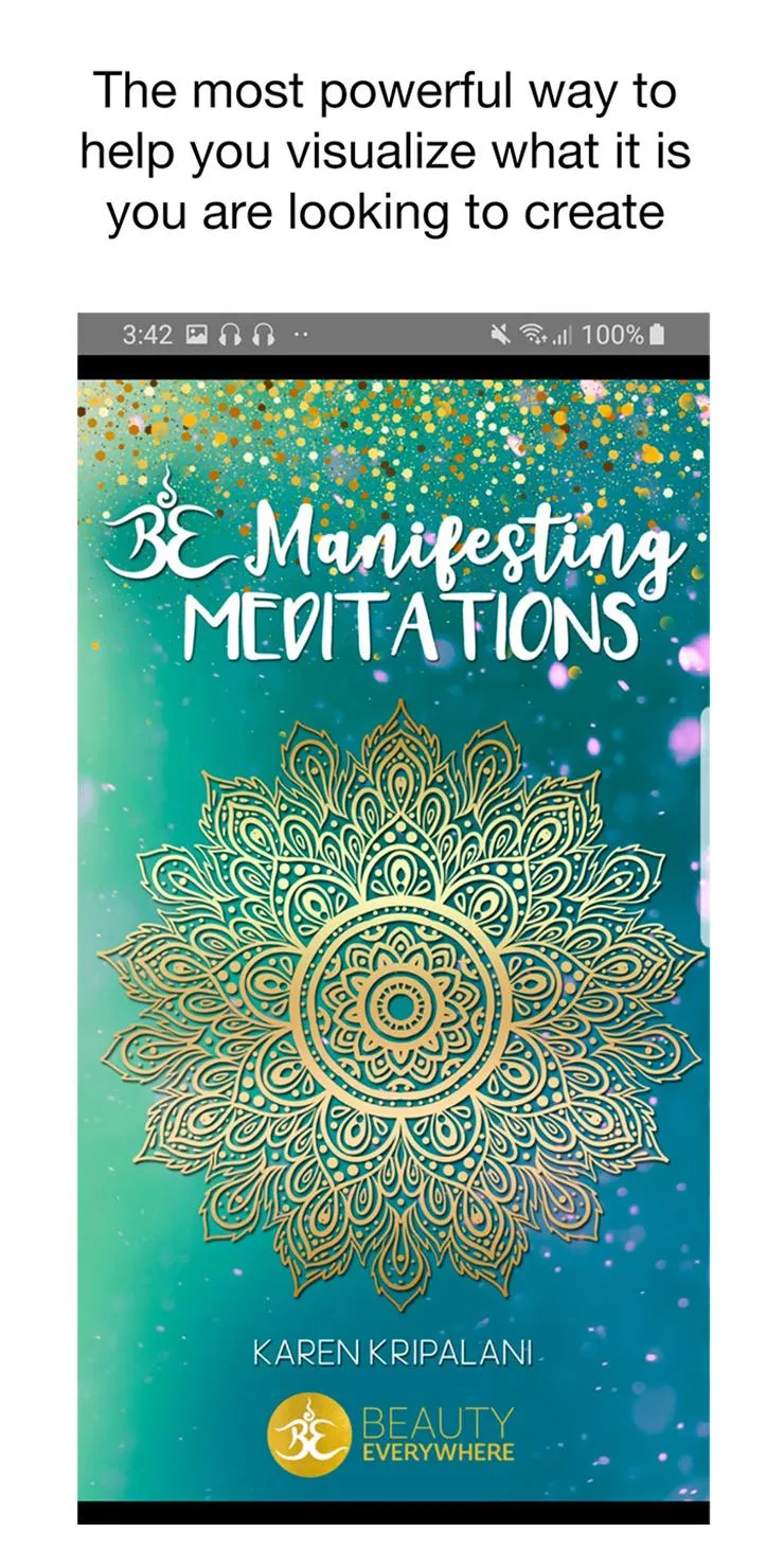 BE Manifesting Meditations | Indus Appstore | Screenshot