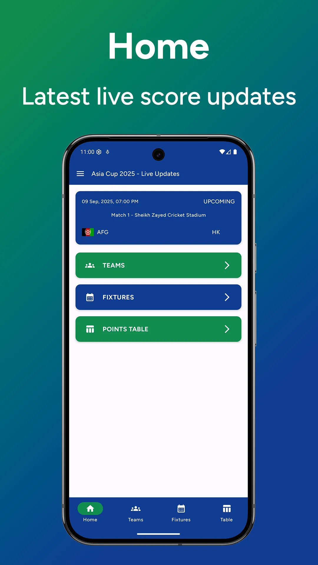 Asia Cup 2025 - Live Updates | Indus Appstore | Screenshot