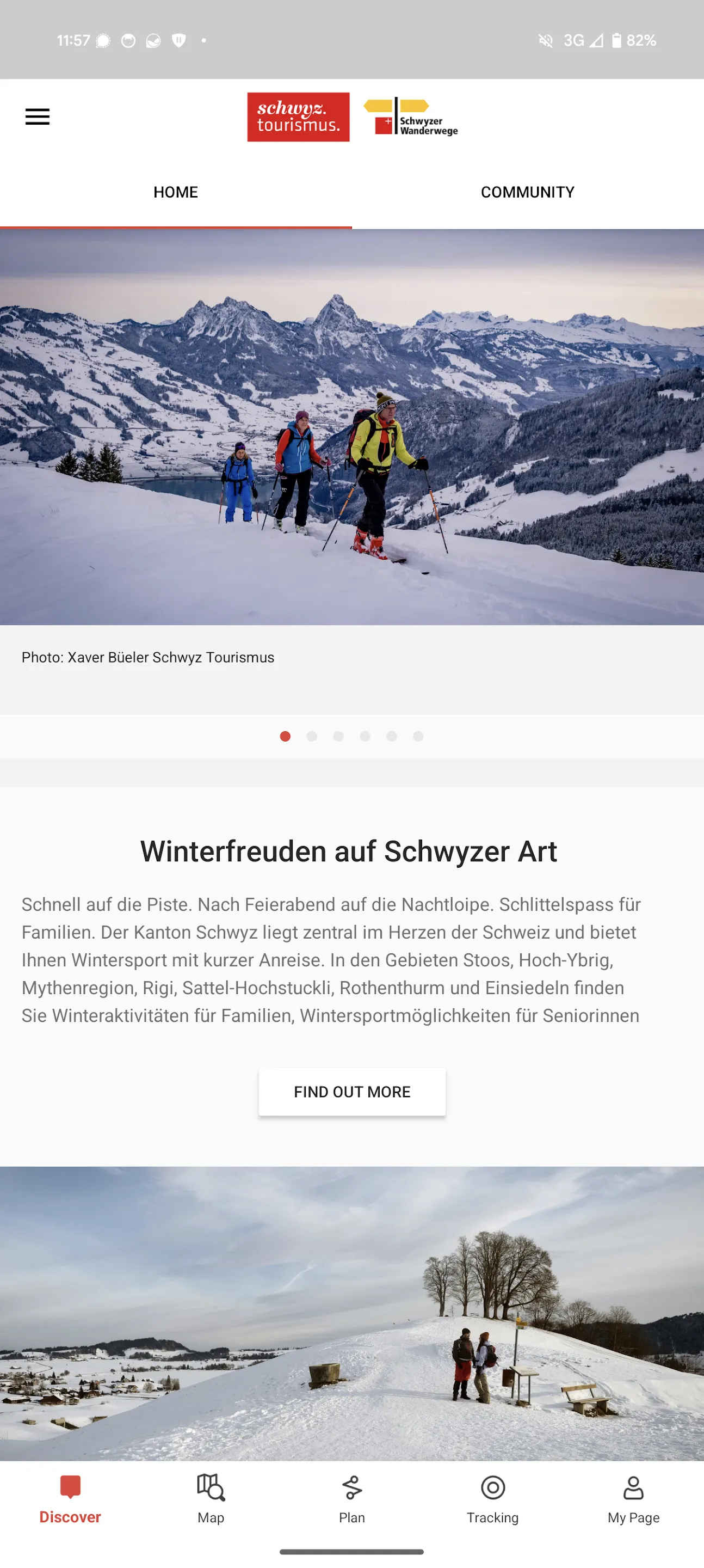 Outdoor Schwyz | Indus Appstore | Screenshot