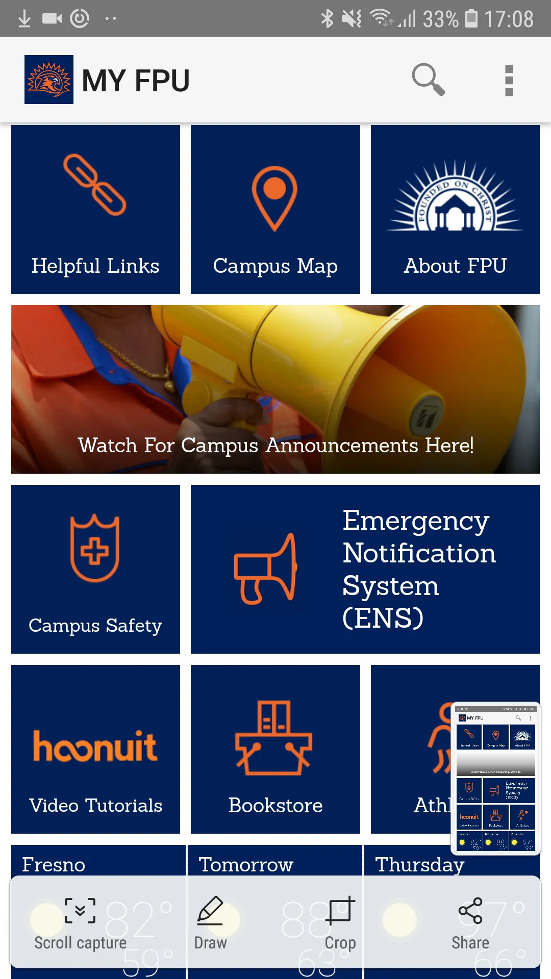 Fresno Pacific University | Indus Appstore | Screenshot