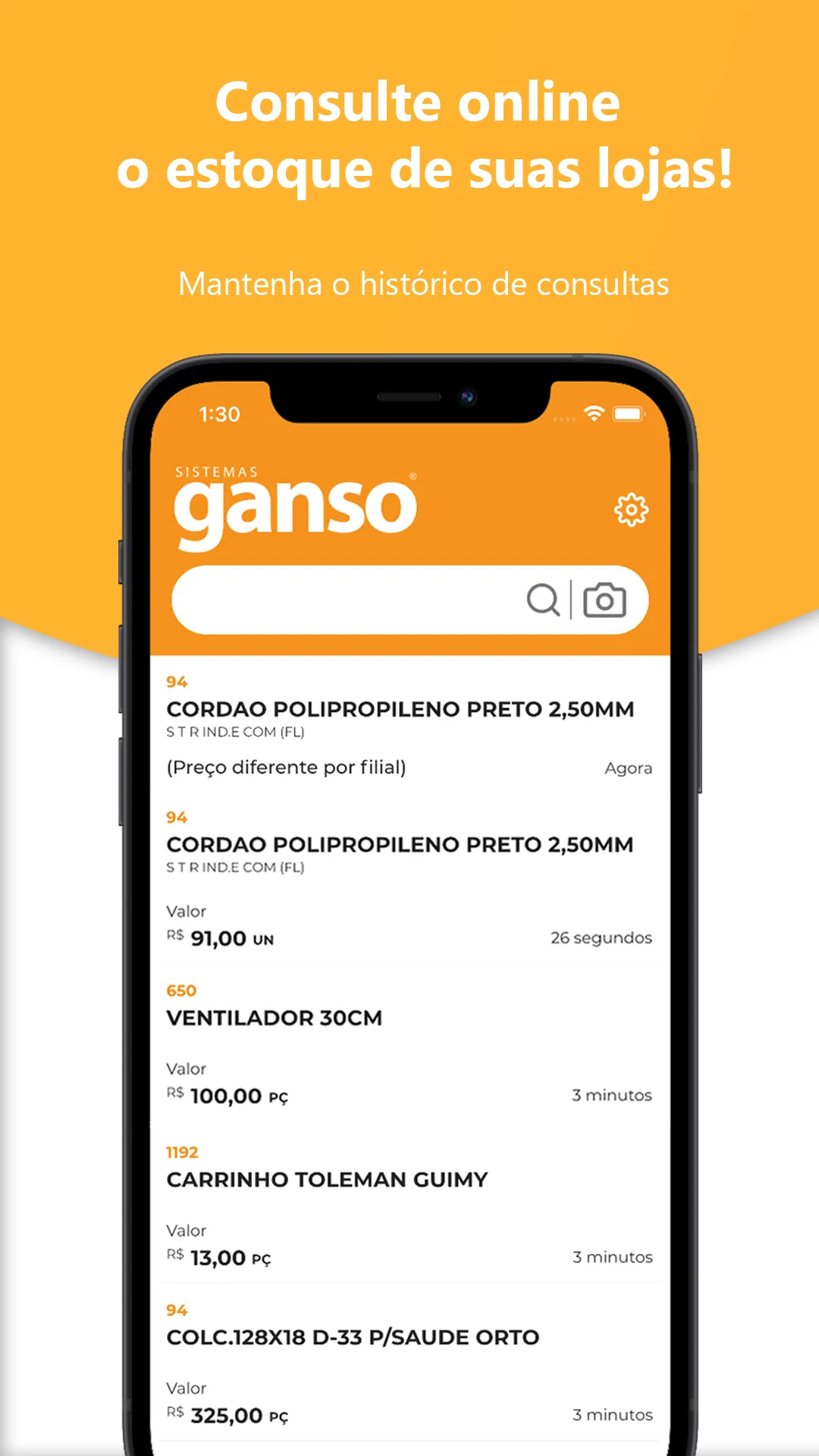 Ganso Consulta Preço | Indus Appstore | Screenshot