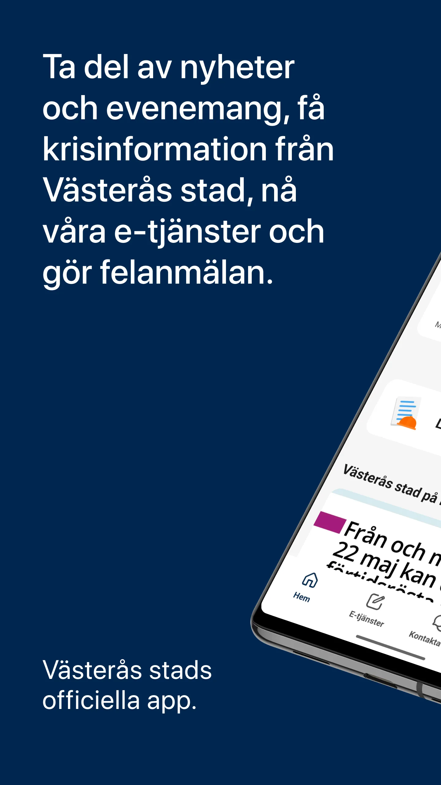 Mitt Västerås | Indus Appstore | Screenshot