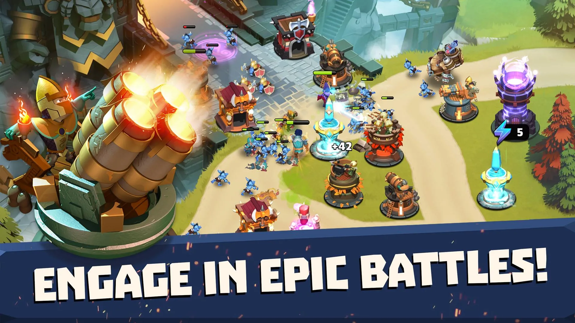 Castle Creeps - Tower Defense | Indus Appstore | Screenshot