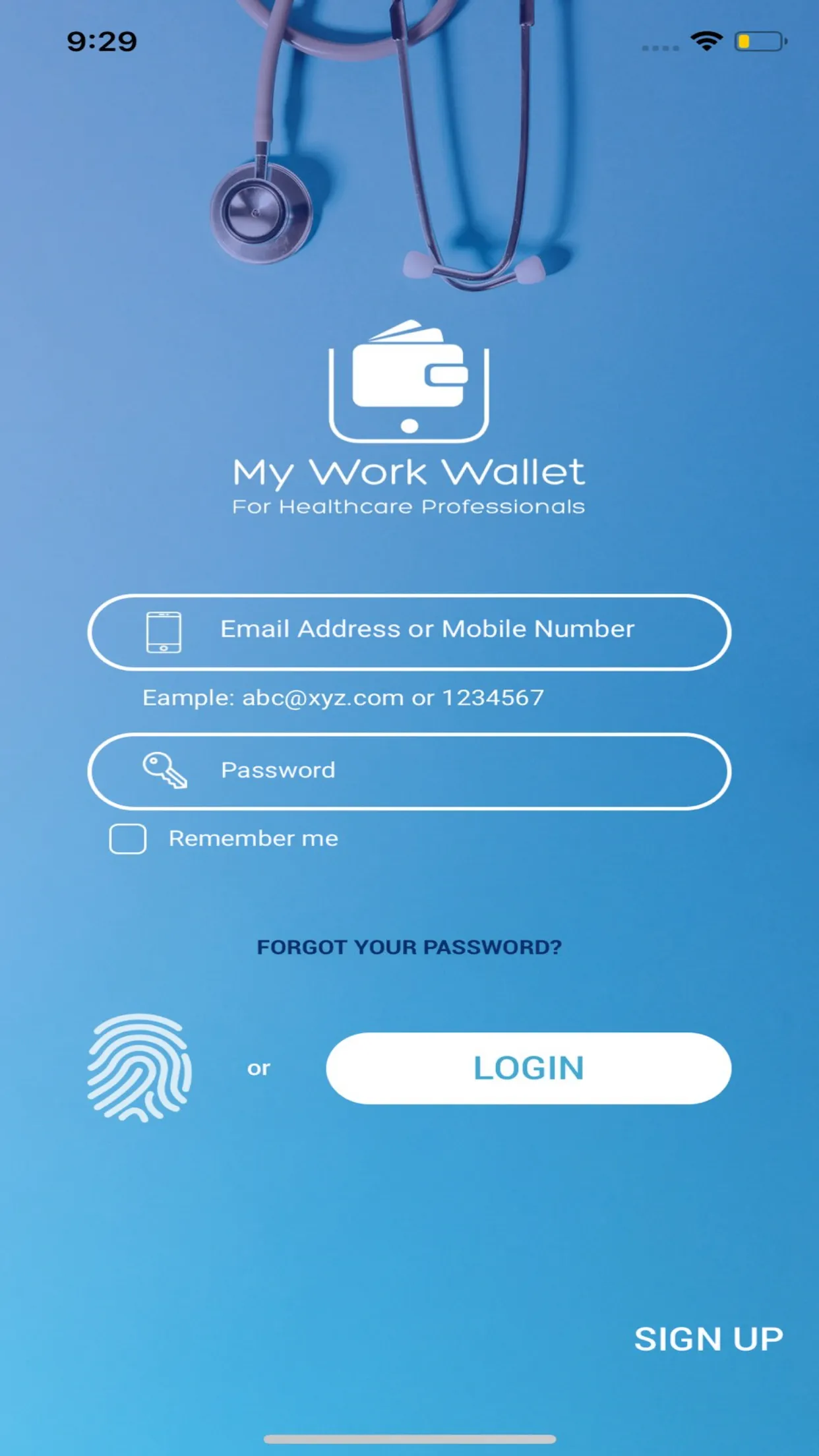 My Work Wallet - for Healthcar | Indus Appstore | Screenshot