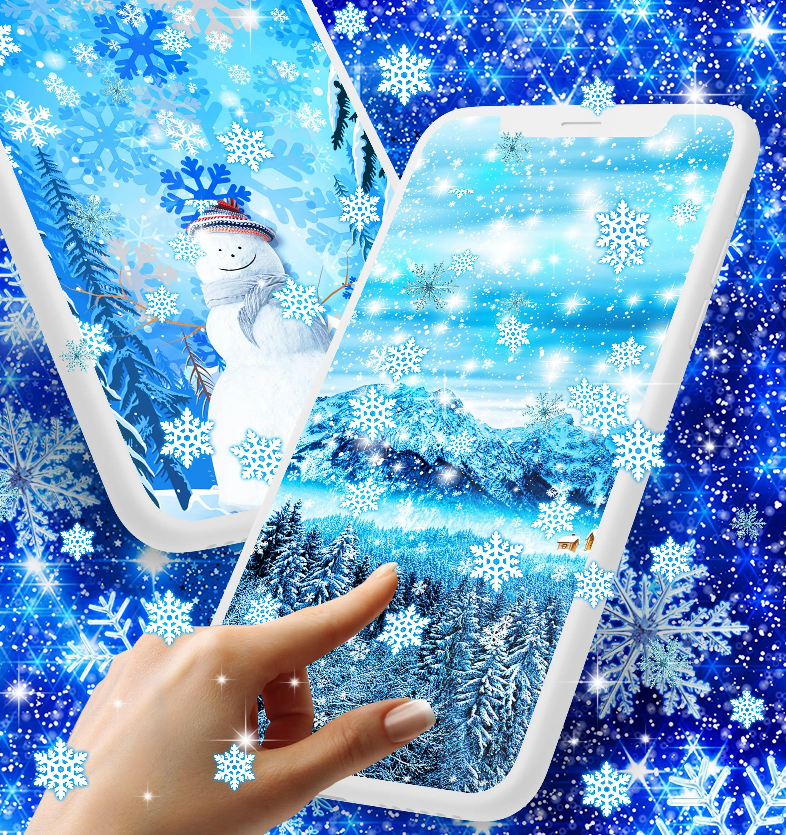 Snow winter live wallpaper | Indus Appstore | Screenshot