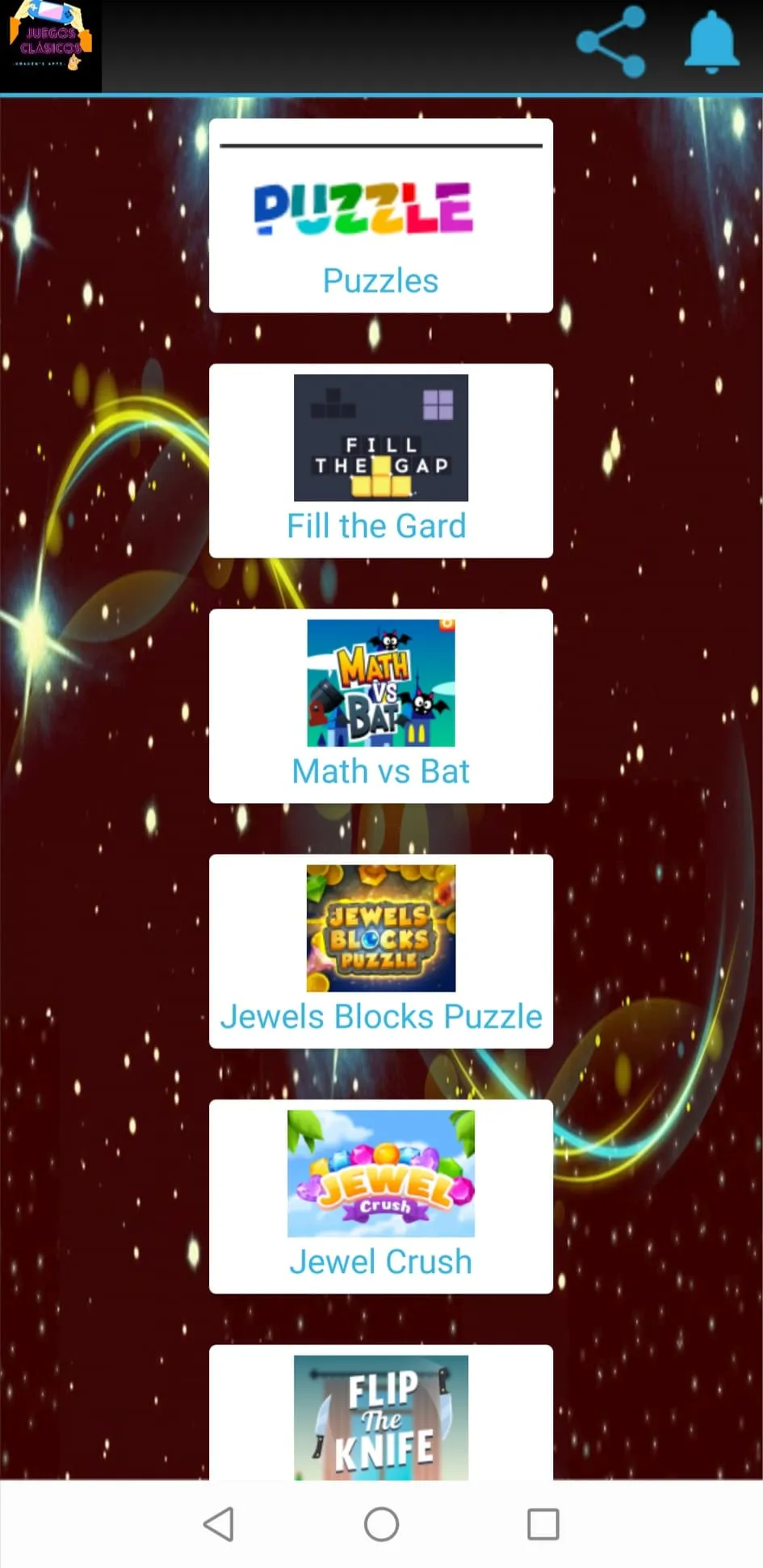 Juegos Clásicos | Indus Appstore | Screenshot