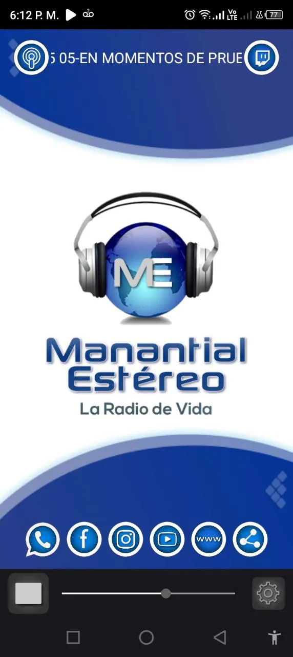 Manantial Estéreo Colombia | Indus Appstore | Screenshot