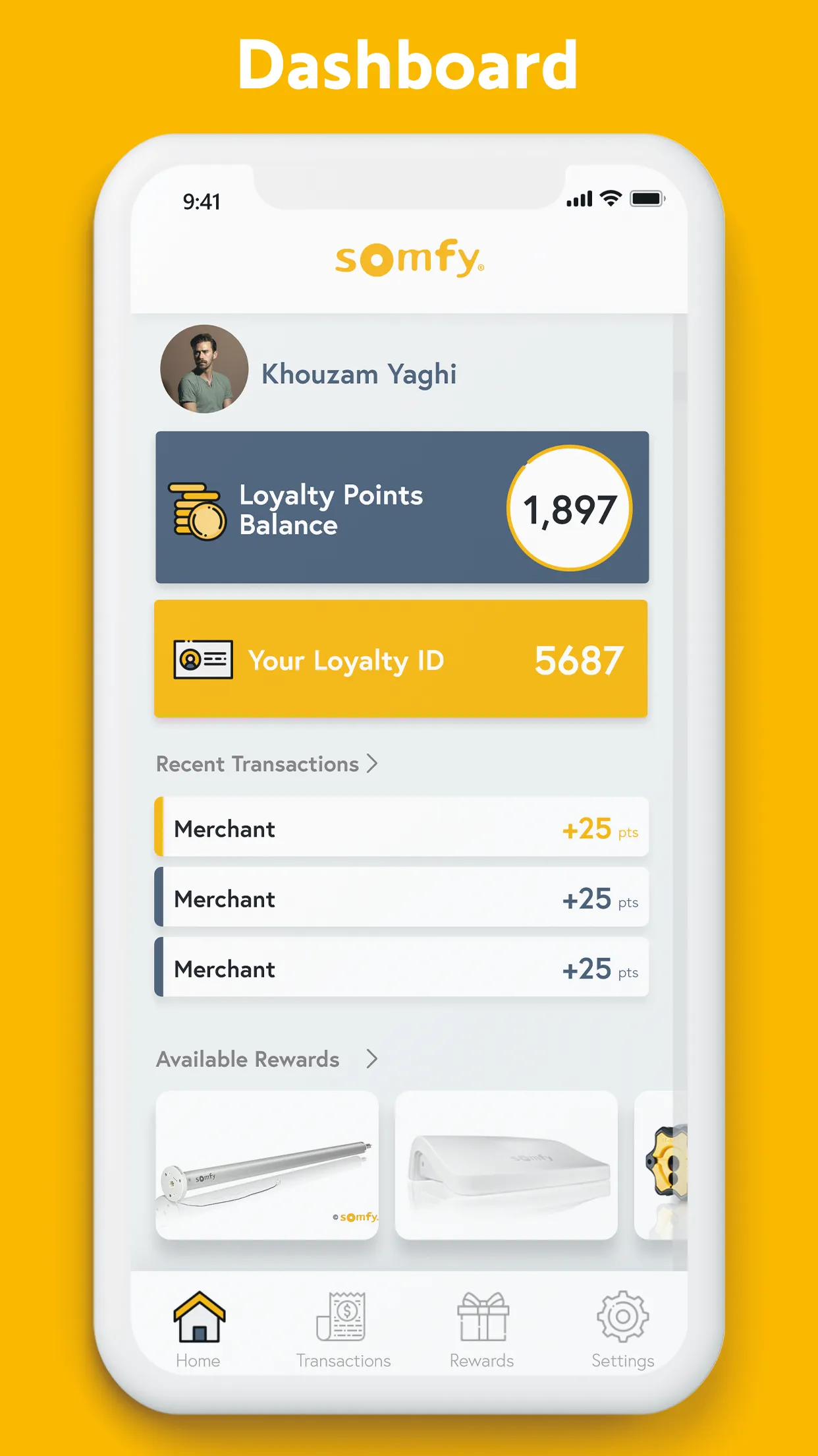 Somfy Rewards | Indus Appstore | Screenshot