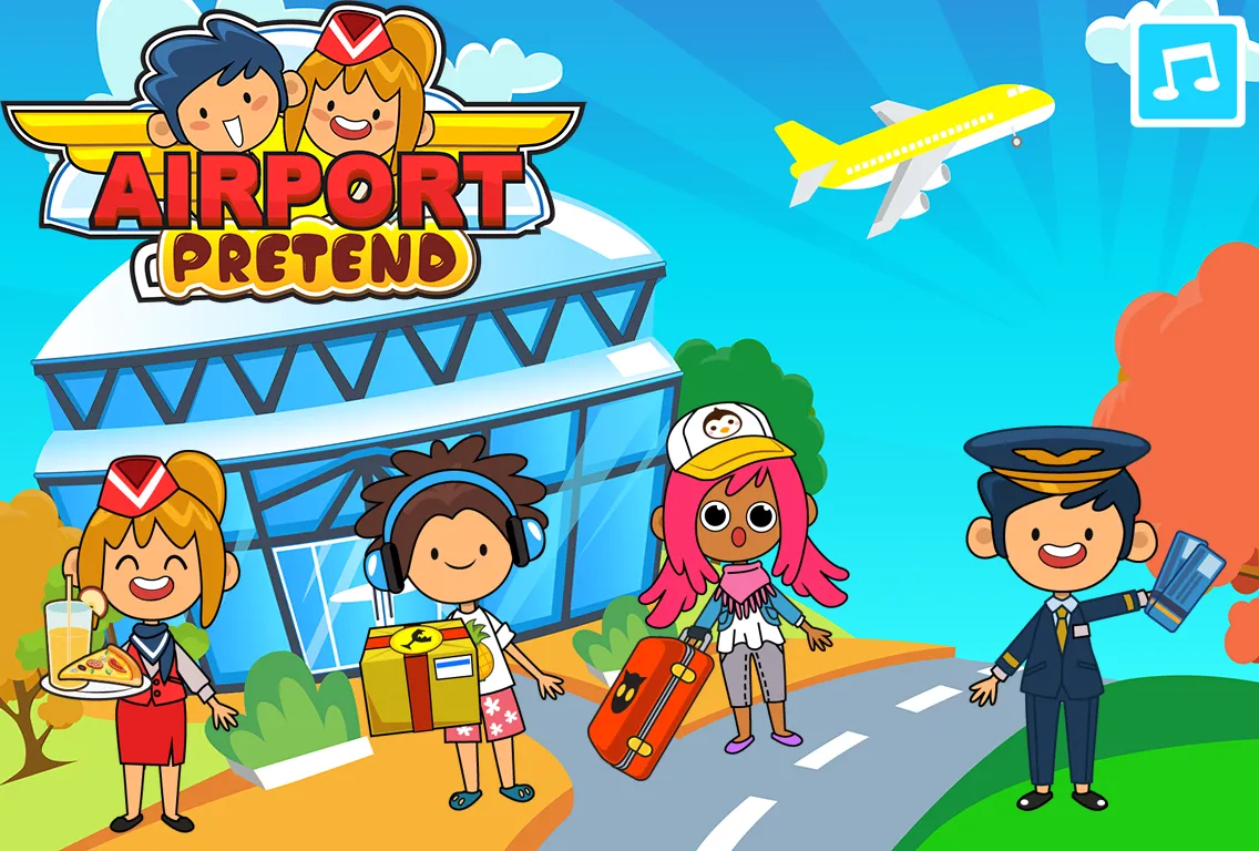 My Pretend Airport Travel Town | Indus Appstore | Screenshot