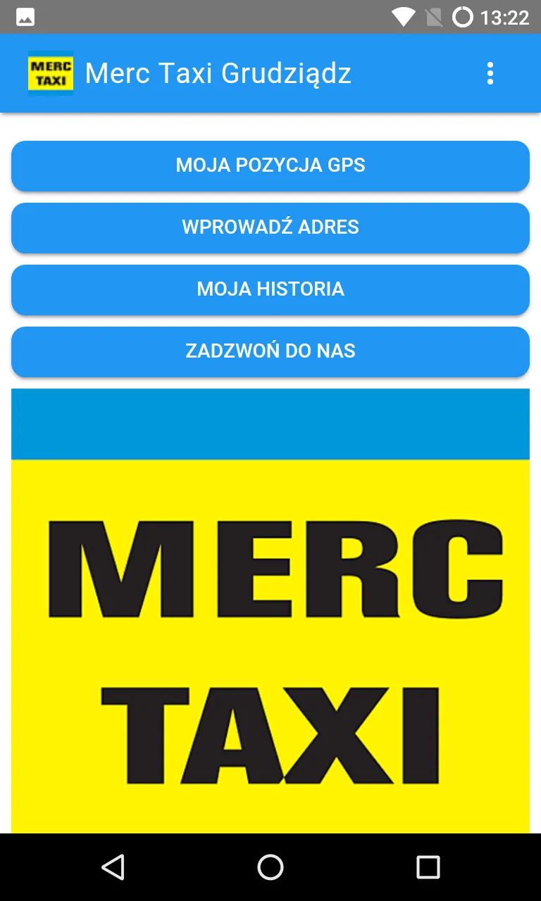 Merc Taxi Grudziądz | Indus Appstore | Screenshot