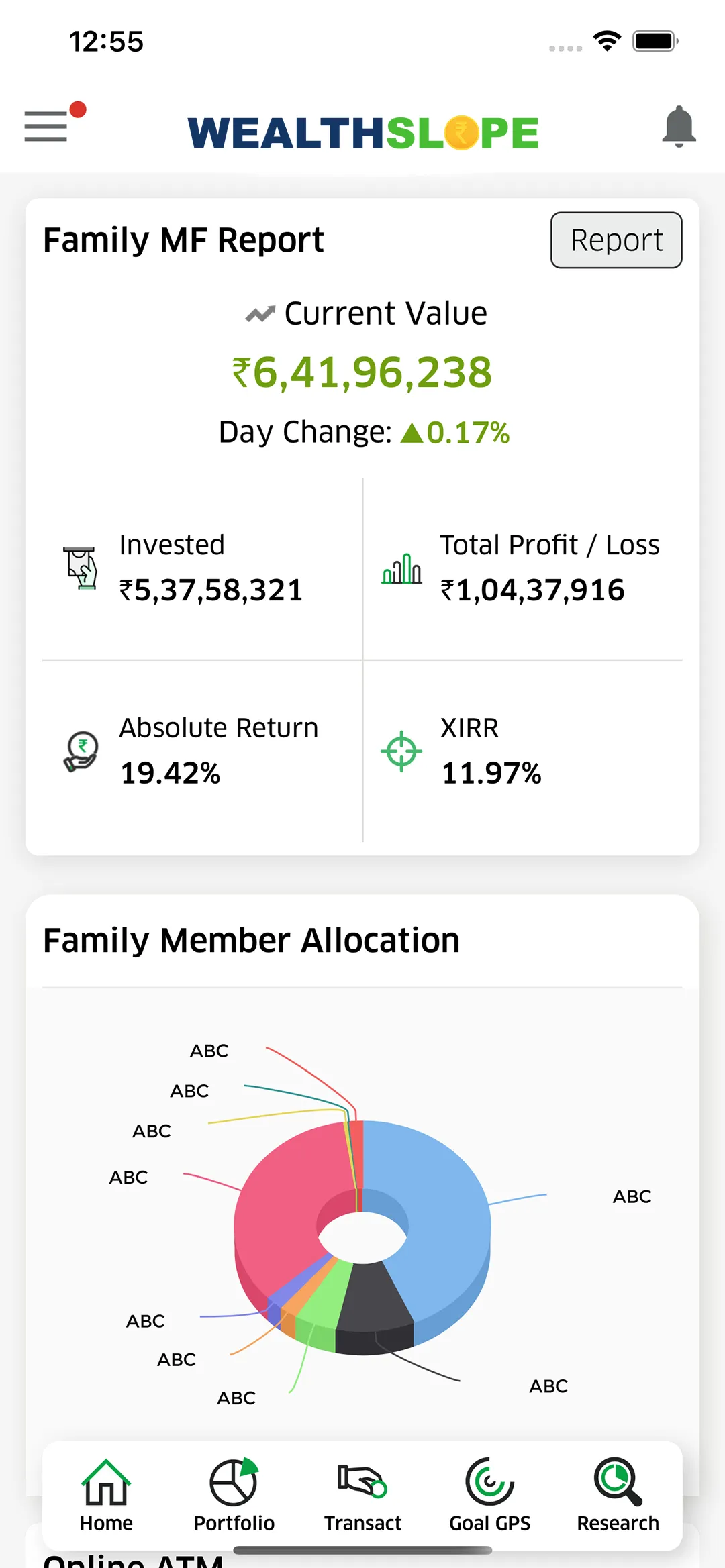 WEALTHSLOPE | Indus Appstore | Screenshot