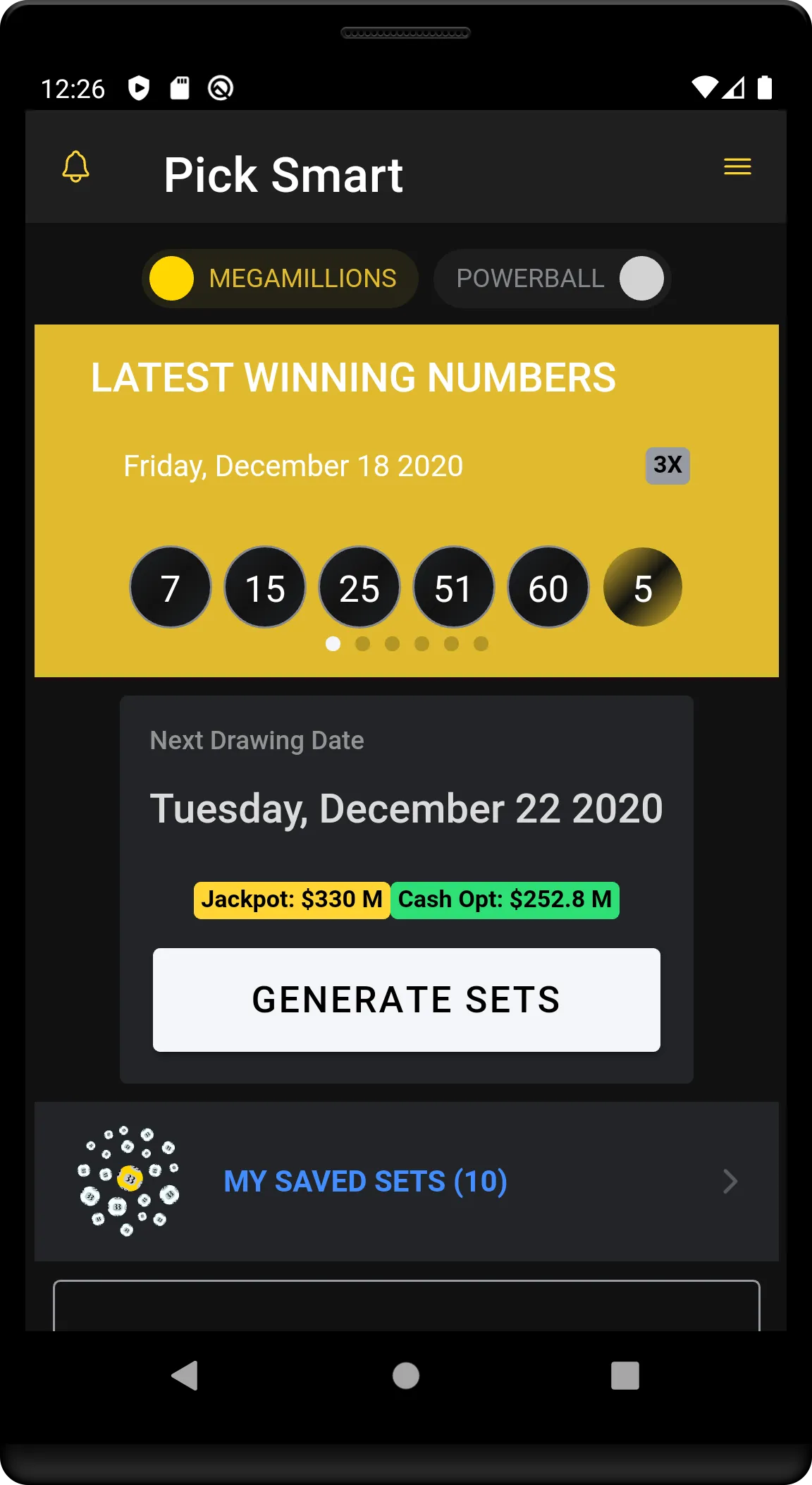 Pick Smart - lottery | Indus Appstore | Screenshot