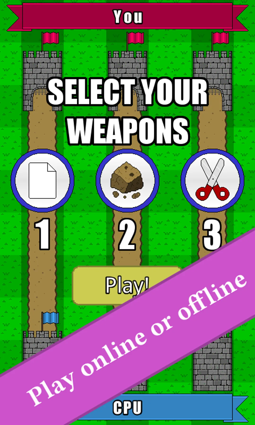 Rock Paper Scissors Battle | Indus Appstore | Screenshot