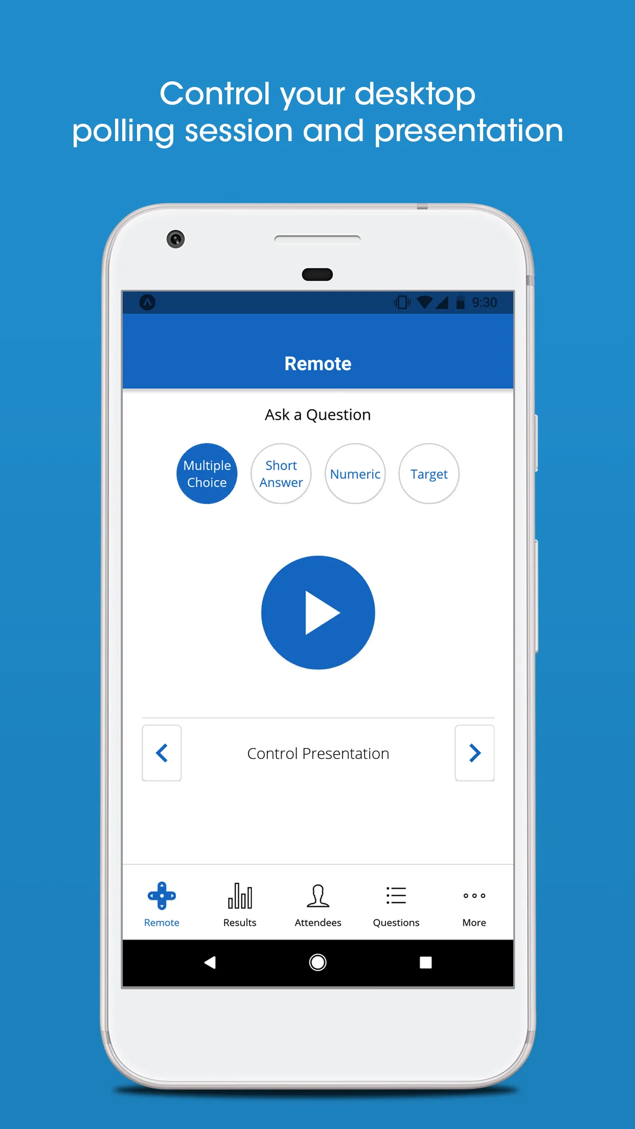 iClicker Instructor Remote | Indus Appstore | Screenshot